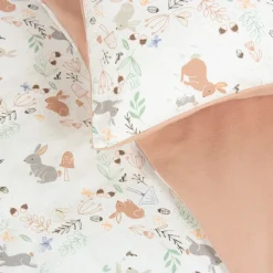 Purflo Cot Duvet Cover & Toddler Pillowcase Storybook Nutmeg Outlet