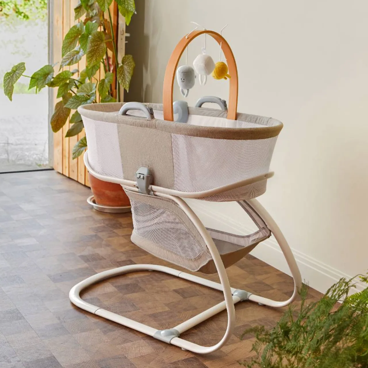 Purflo PurAir Breathable Bassinet - Clearance Pebble Discount