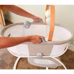 Purflo PurAir Breathable Bassinet - Clearance Pebble Discount