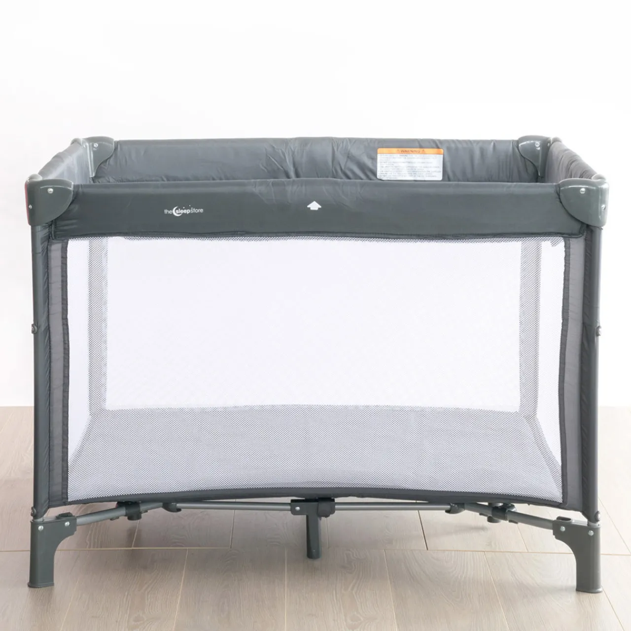 The Sleep Store Quest Portacot with Bassinet - Grey Hot