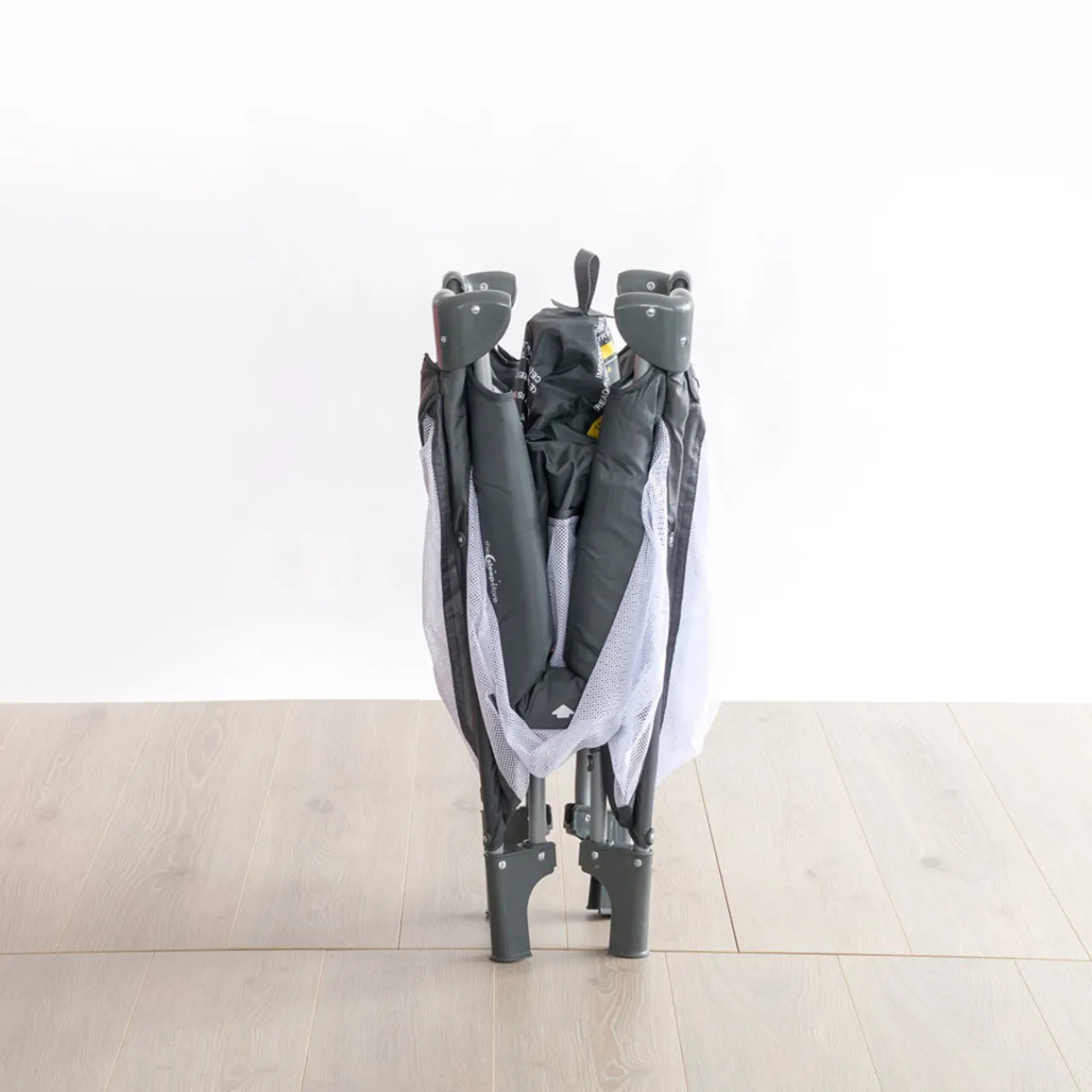 The Sleep Store Quest Portacot with Bassinet - Grey Hot