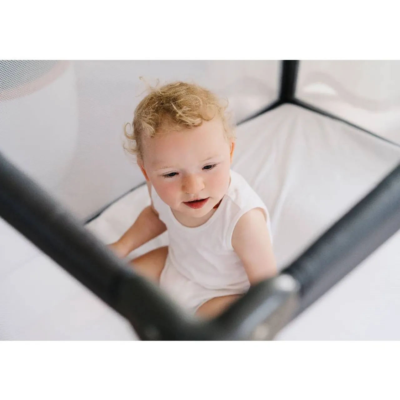 The Sleep Store Quest Solo Portacot - Grey Best