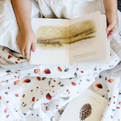 Little Unicorn Quilted Cotton Muslin Baby Blanket Hot