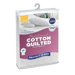 Protectabed Quilted Cotton Pillow Protector Online