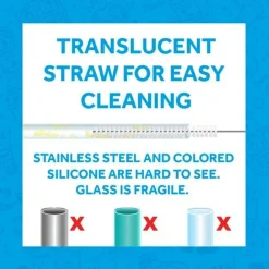 Re-Play Straw Cup with Plastic Bendy Straw Beige Discount