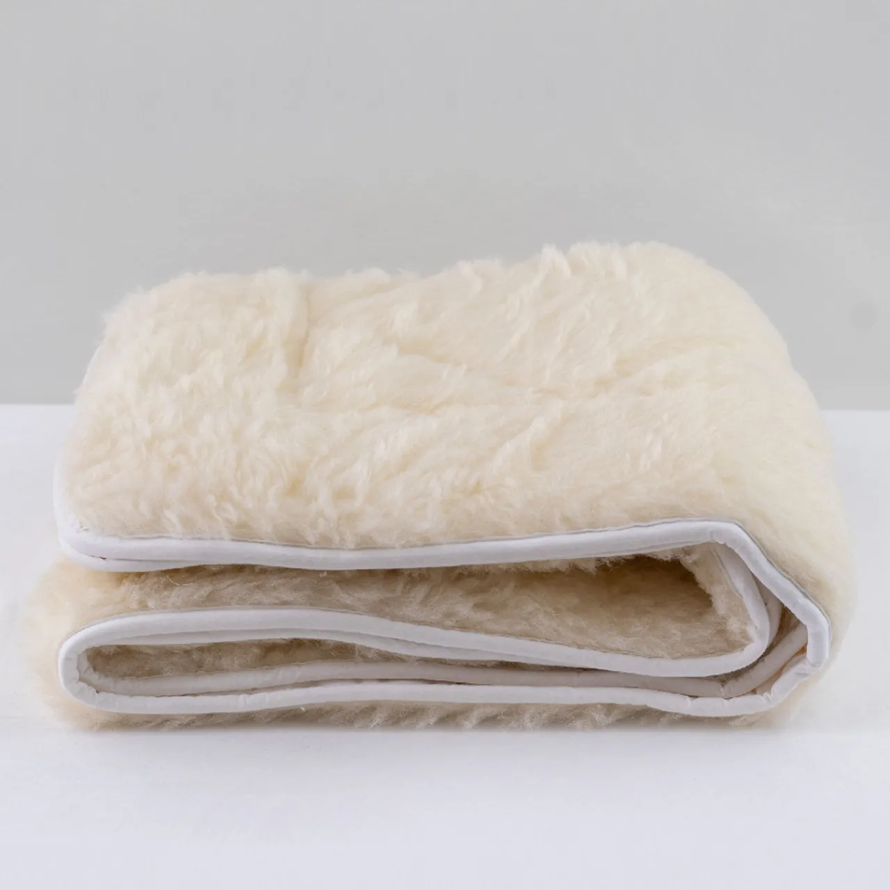 The Sleep Store Reversible Quilted Wool Underlay - Cot Size Fashion