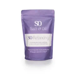 Salt & Oil - SO Relaxing Bath Soak Pouch 450g Online