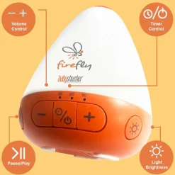 Baby Shusher Shusher Firefly by - Rechargeable Baby Sleep Soother / Portable Sound Machine Sale