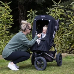 SnoozeShade Buggy Sun & Sleep Shade - Plus Extra (velcro) Fashion
