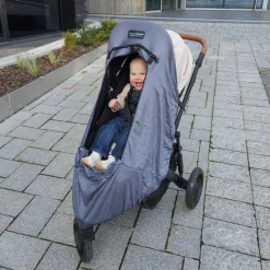 SnoozeShade Buggy Sun & Sleep Shade - Plus Deluxe (snaps) Hot