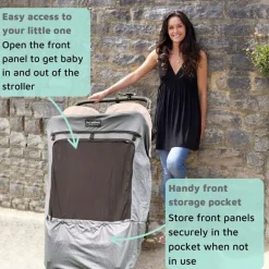 SnoozeShade Buggy Sun & Sleep Shade - Twin Deluxe Fashion