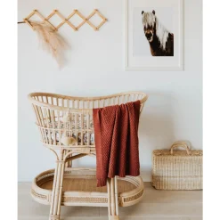 Snuggle Hunny Diamond Knit Baby Blanket New