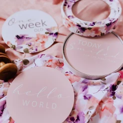 Snuggle Hunny Reversible Milestone Cards Online