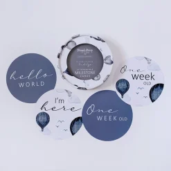 Snuggle Hunny Reversible Milestone Cards Online