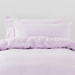 Squiggles Cotton Duvet Cover Set - Jagger Lilac Online