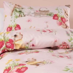 Squiggles Duvet Cover Set - Strawberry Garden Best