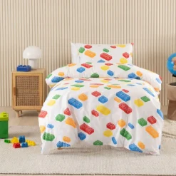Squiggles Duvet Cover Set - Block Party - Clearance Discount
