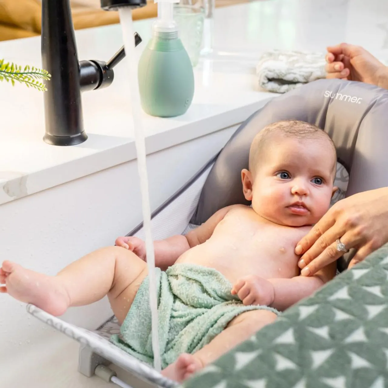 Ingenuity Summer by Foldaway 2-Position Bather Grey New