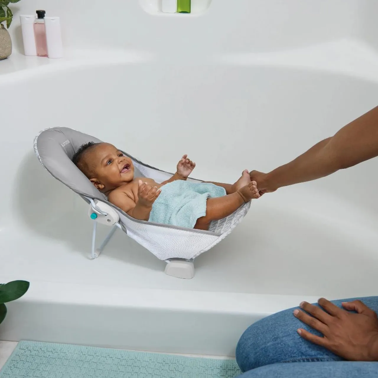 Ingenuity Summer by Foldaway 2-Position Bather Grey New