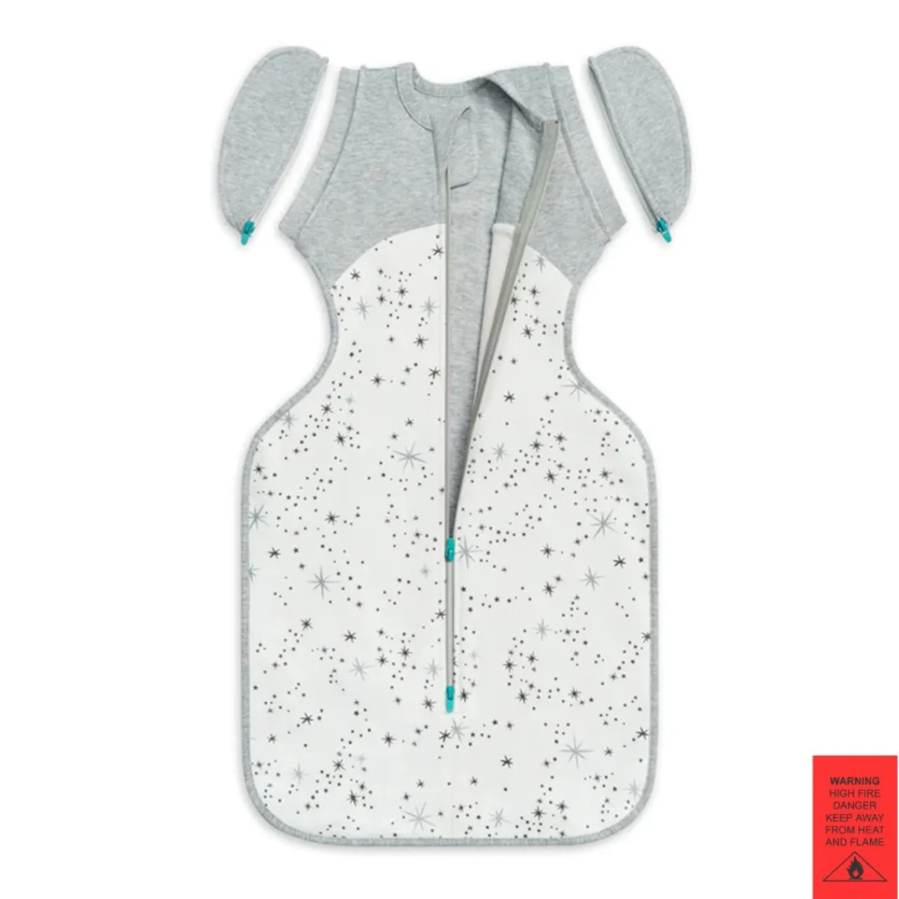 Love to Dream Swaddle Up 50:50 All Seasons Transition Bag 1.5 tog North Star Fashion