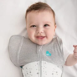 Love to Dream Swaddle Up 50:50 All Seasons Transition Bag 1.5 tog North Star Fashion