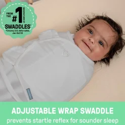 SwaddleMe by Ingenuity All Season Stage 1 Swaddle 1pk Discount