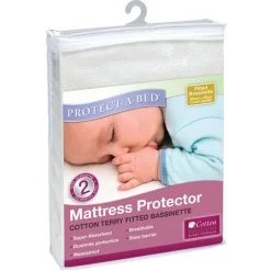 Protectabed Terry Fitted Mattress Protector Fashion