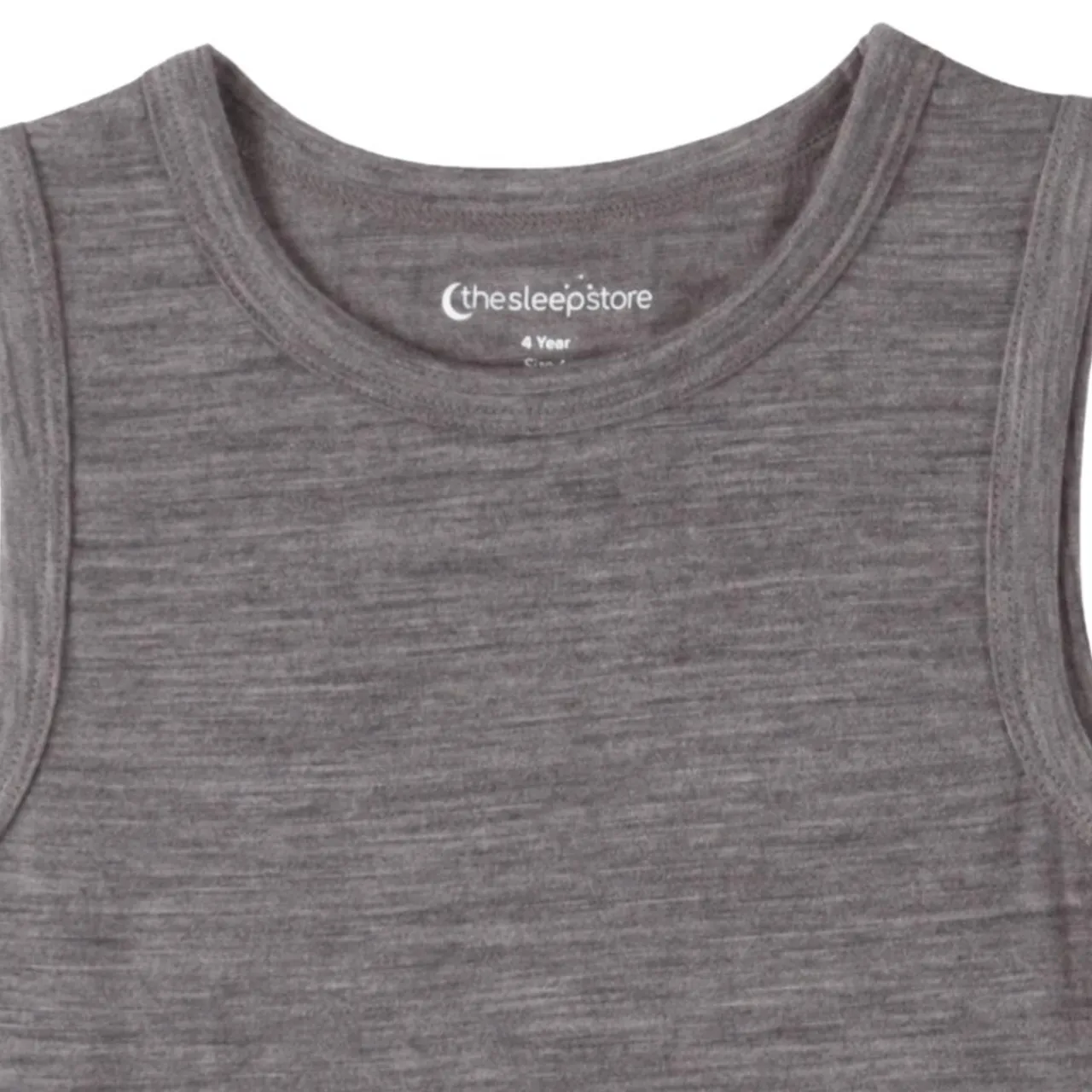 The Sleep Store All Seasons Merino/Tencel Singlet - Teen Size Fashion