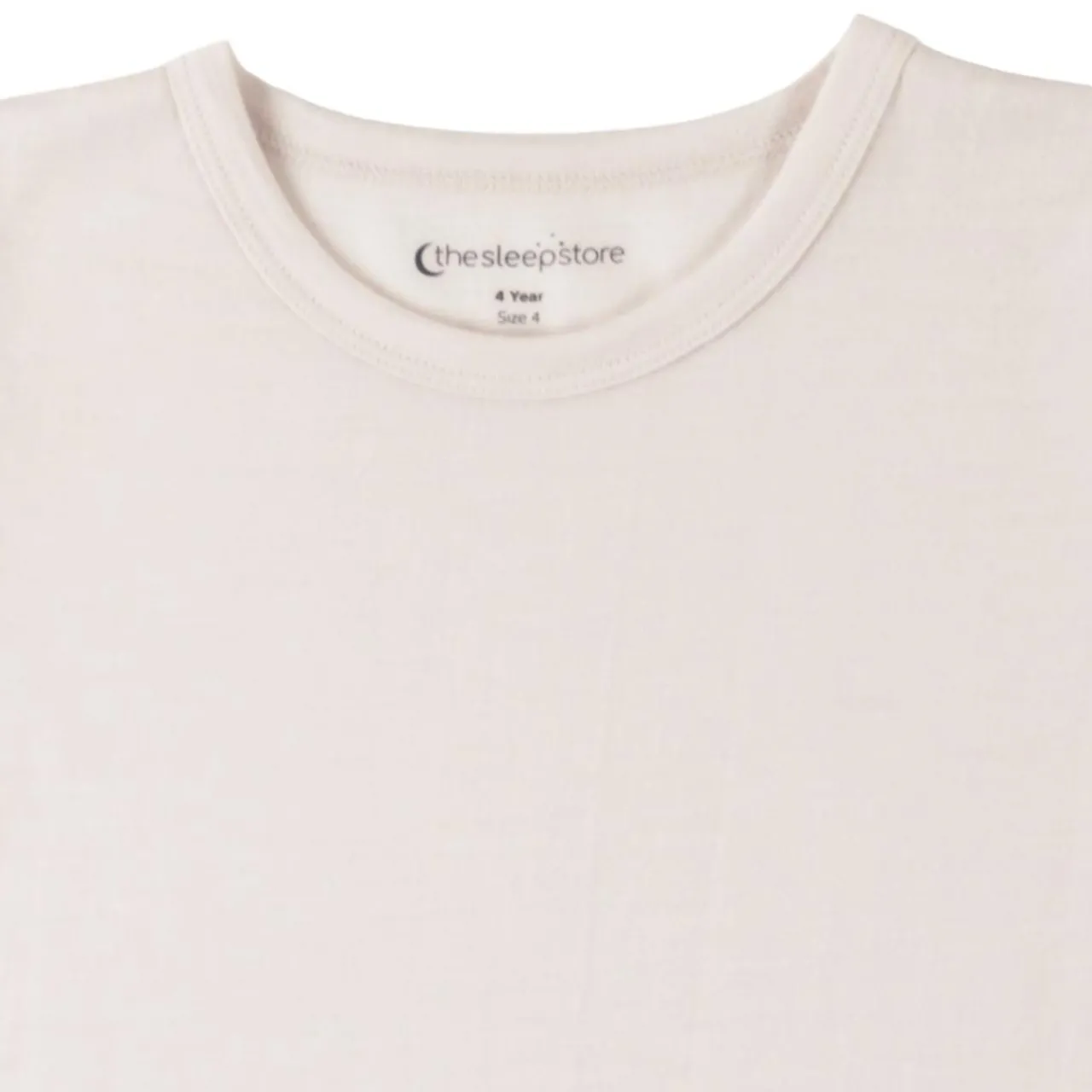 The Sleep Store All Seasons Merino/Tencel Kids Short Sleeve Top Fashion
