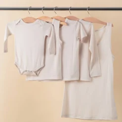 The Sleep Store All Seasons Merino/Tencel Long Sleeve Bodysuit - Premature Size New