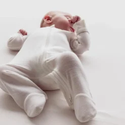 The Sleep Store Jersey Merino - Footed Zipsuit Outlet