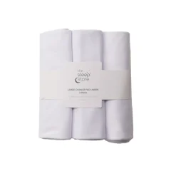 The Sleep Store Large Change Pad Liners 3pk White Sale