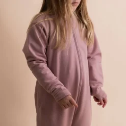 The Sleep Store Merino Tencel Fleece - Big Kids Onesie Hot