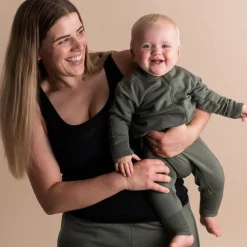 The Sleep Store Merino Tencel Fleece - Onesie with Foldover Mittens & Feet Fashion