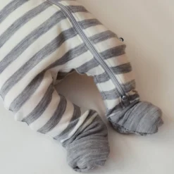 The Sleep Store Merino Zipsuit with Grippy Soles Outlet