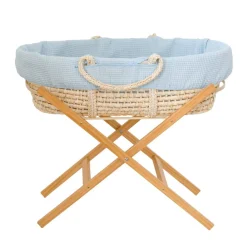 The Sleep Store Moses Basket Folding Stand Natural Best