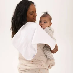 The Sleep Store Muslin Burp Cloth 2pk White Online