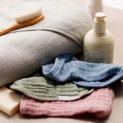 The Sleep Store Muslin Face Cloth 4 pack Sale