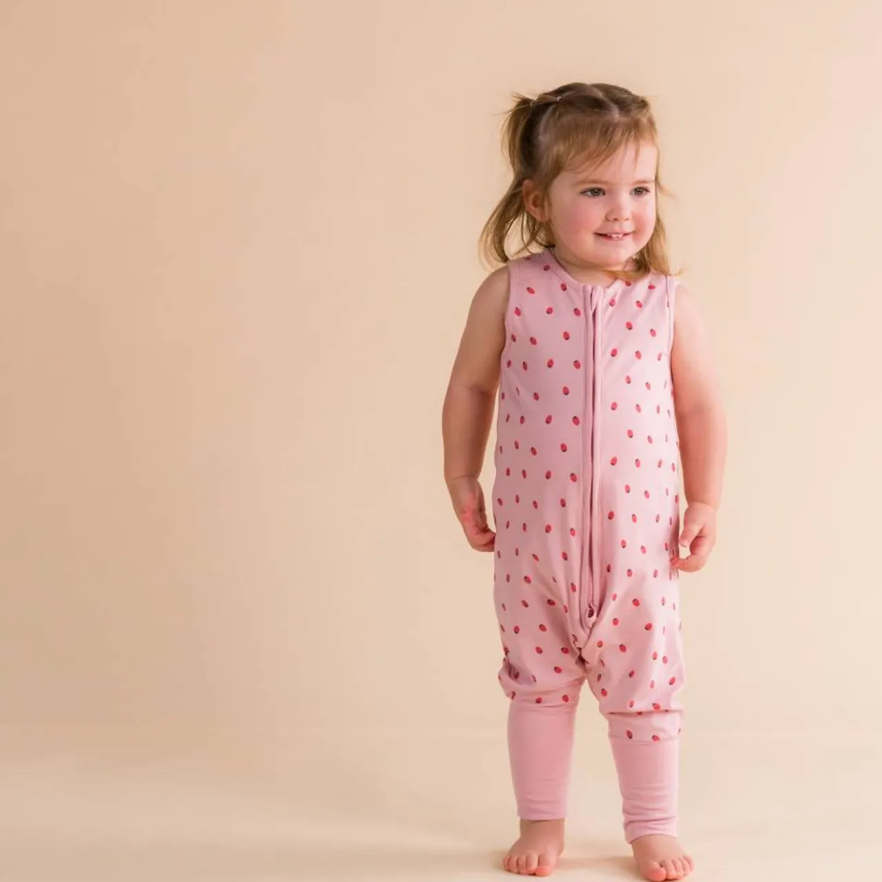 The Sleep Store Organic Cotton 0.2 tog Sleeping Suit Hot
