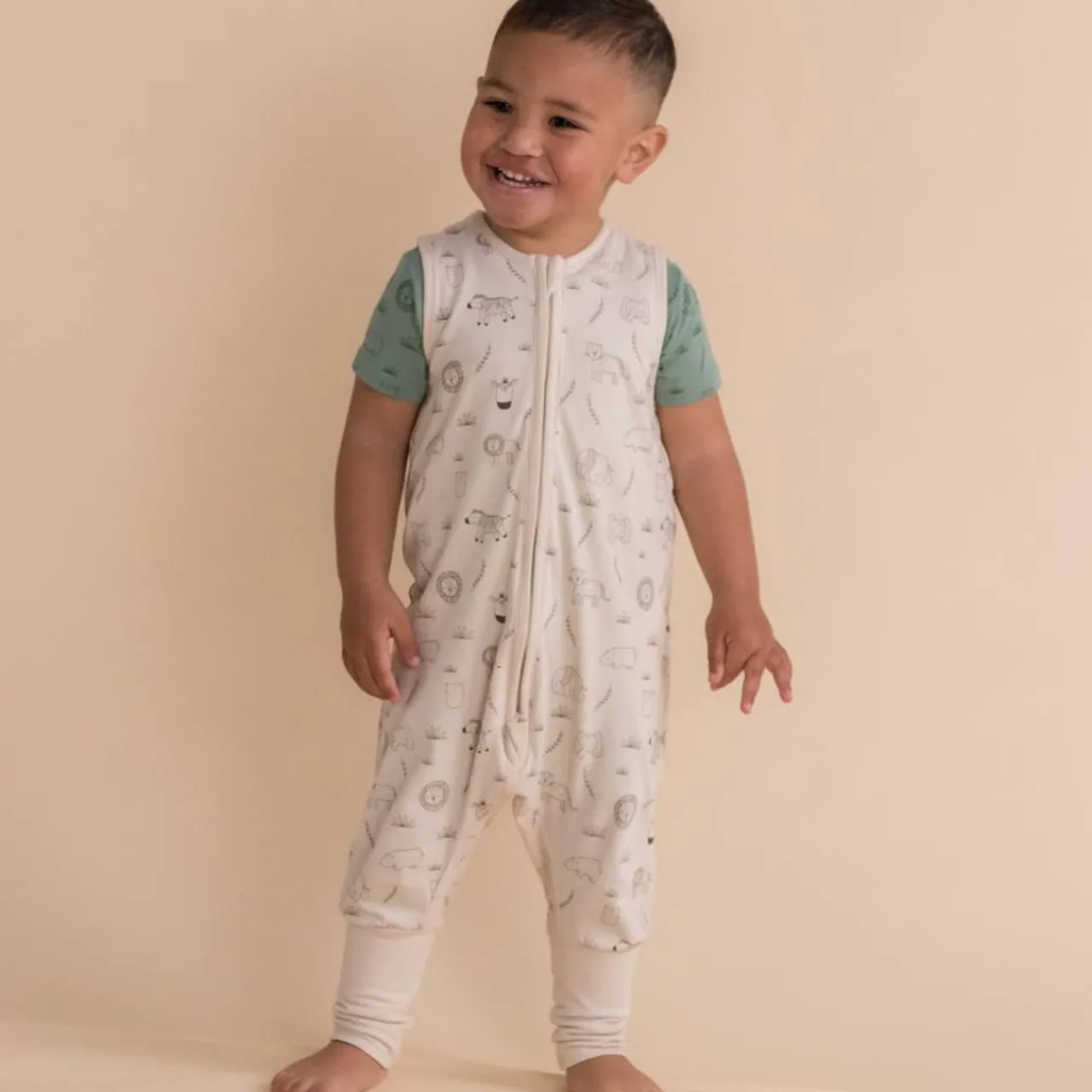 The Sleep Store Organic Cotton 0.2 tog Sleeping Suit Hot