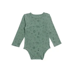 The Sleep Store Organic Cotton Long Sleeve Bodysuit New