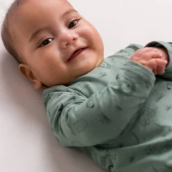 The Sleep Store Organic Cotton Long Sleeve Bodysuit New