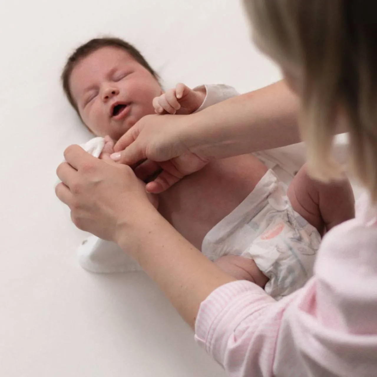 The Sleep Store Organic Cotton Pointelle Kimono Long Sleeve Bodysuit Cream Discount