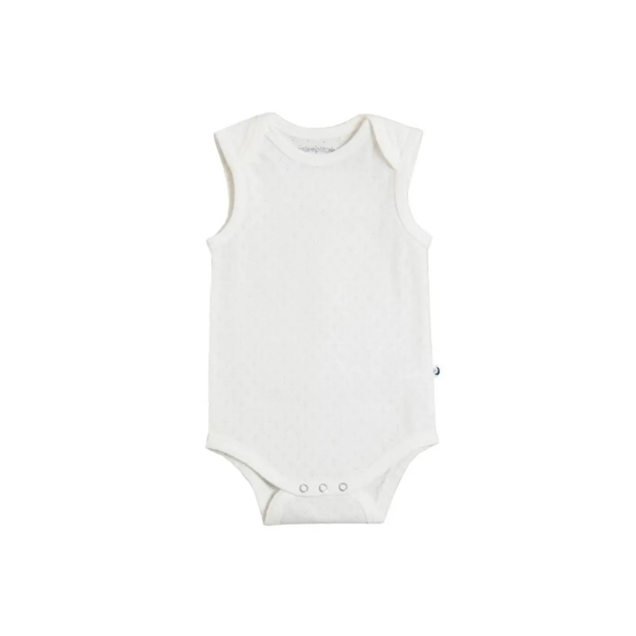 The Sleep Store Organic Cotton Pointelle Singletsuit Cream Discount