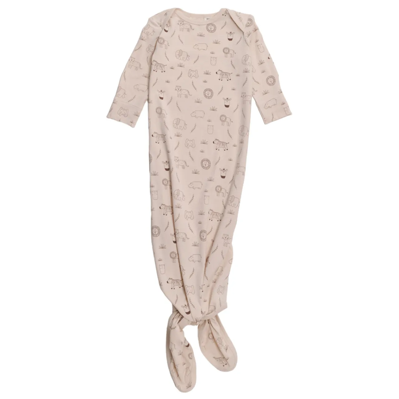 The Sleep Store Organic Cotton Knotted Gown Clearance