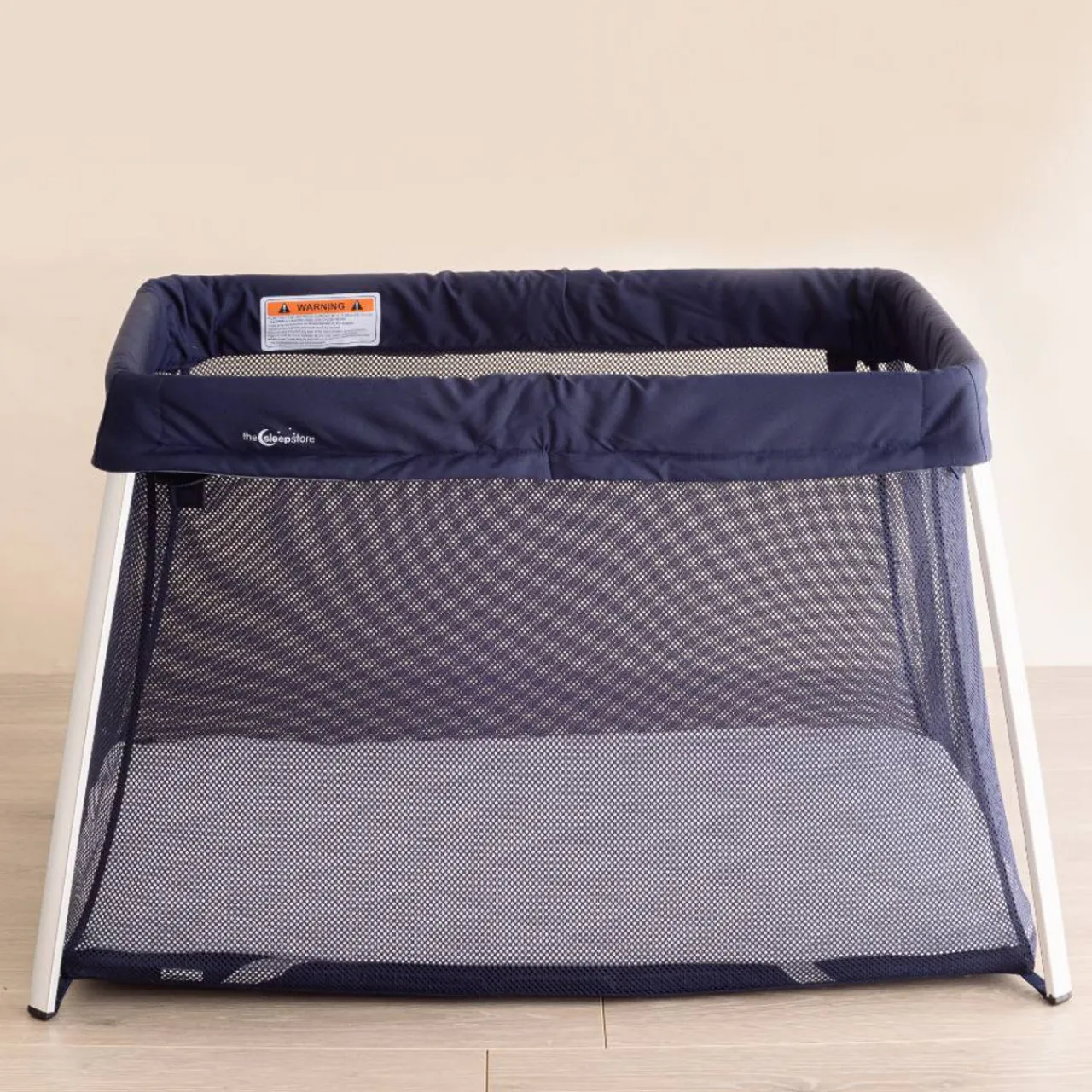 The Sleep Store Quilted Wool Topper - Drift Travel Cot Hot