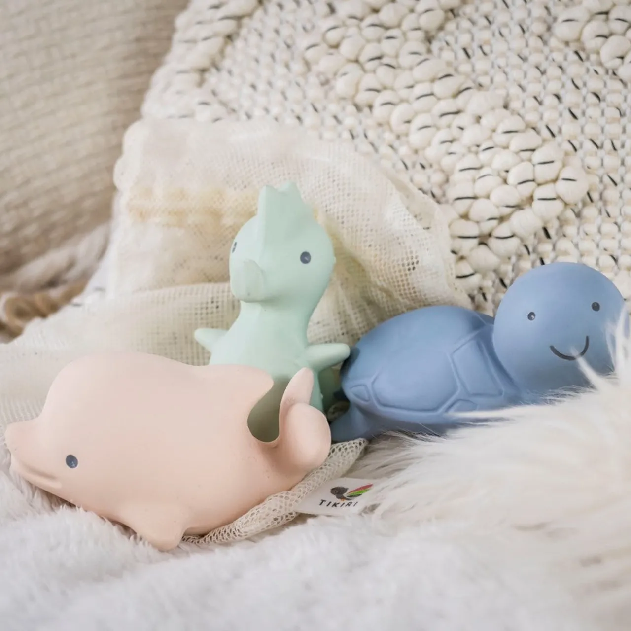 Tikiri Toys Tikiri My First Ocean Bath Set - Pastels Clearance