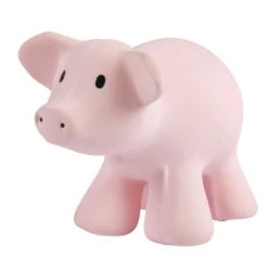 Tikiri Toys Tikiri Natural Rubber Rattle & Bath Toy - Pig Discount