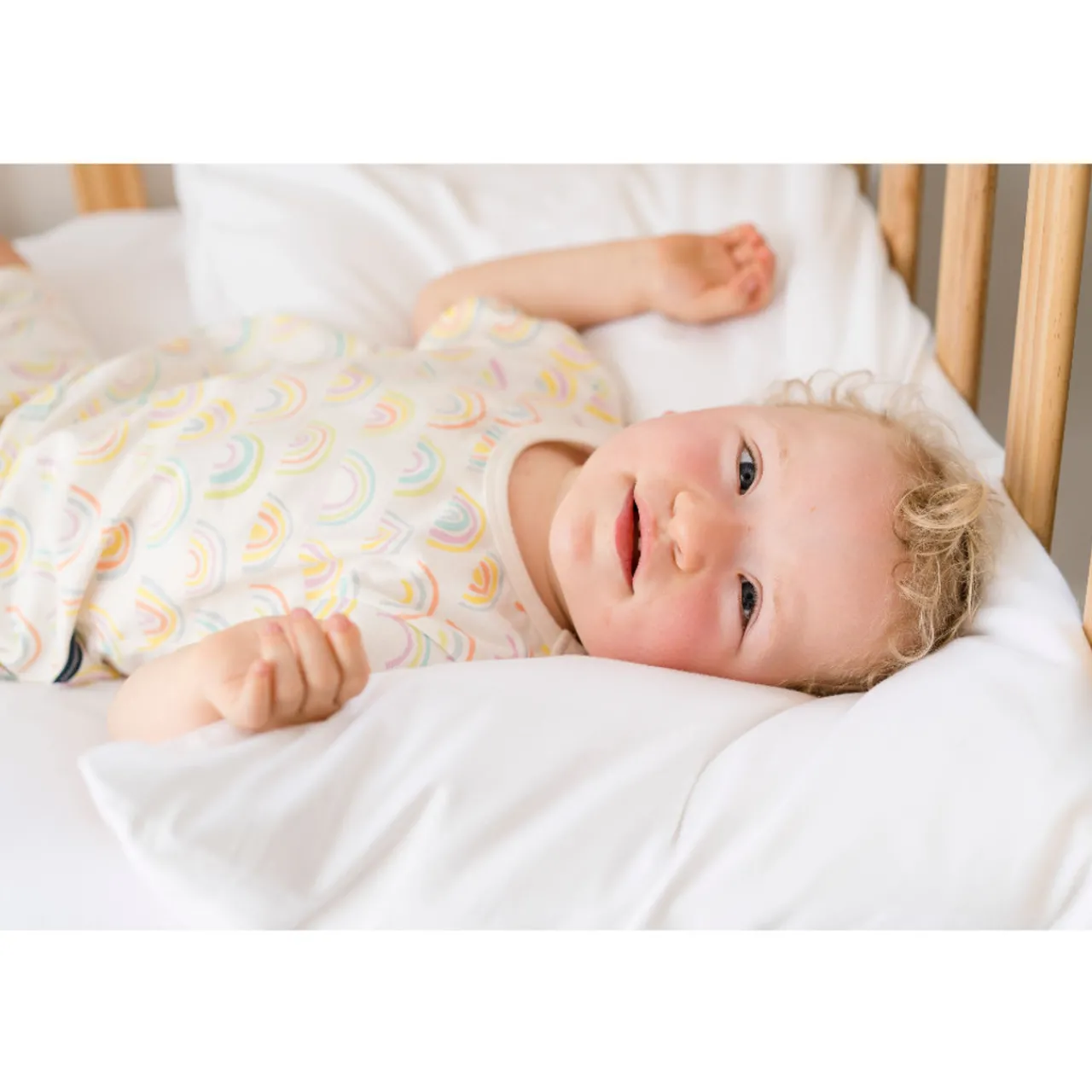 The Sleep Store Toddler Cot Size Pillow with Pillowcase - Tencel Blend Hot