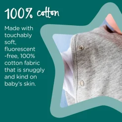 Tommee Tippee Grobag 1.0 tog Swaddlebag - Clearance Grey Marl Hot